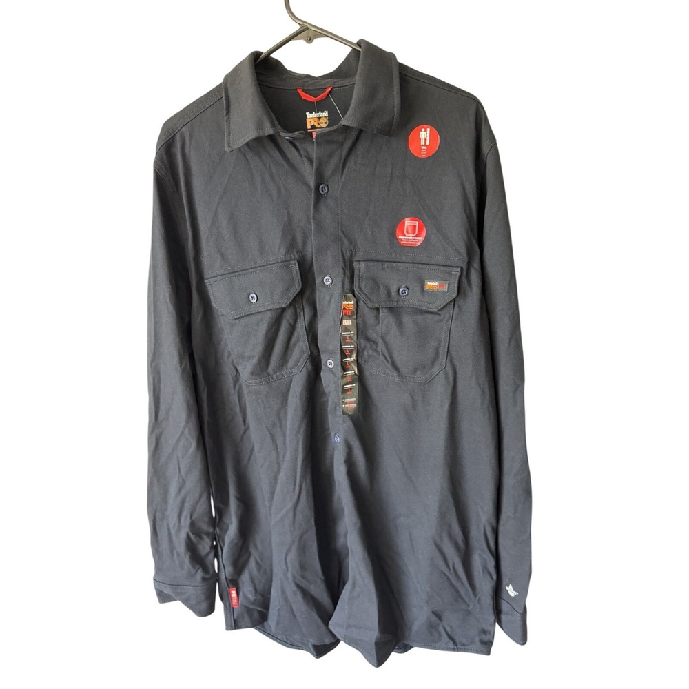 Timberland PRO Men's Timberland PRO® Cotton Core Flame-Resistant Shirt Sz L Tall